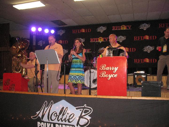 Mollie B Polka Party RFD-TV Taping Wahoo, NE. June 15, 2011: Mollie B ...